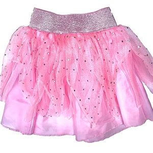 Pink Layered Tutu Skirt